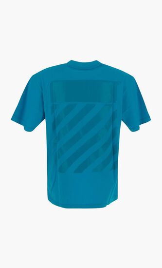 DIAG REGULAR TEE BLUE A BLUE A