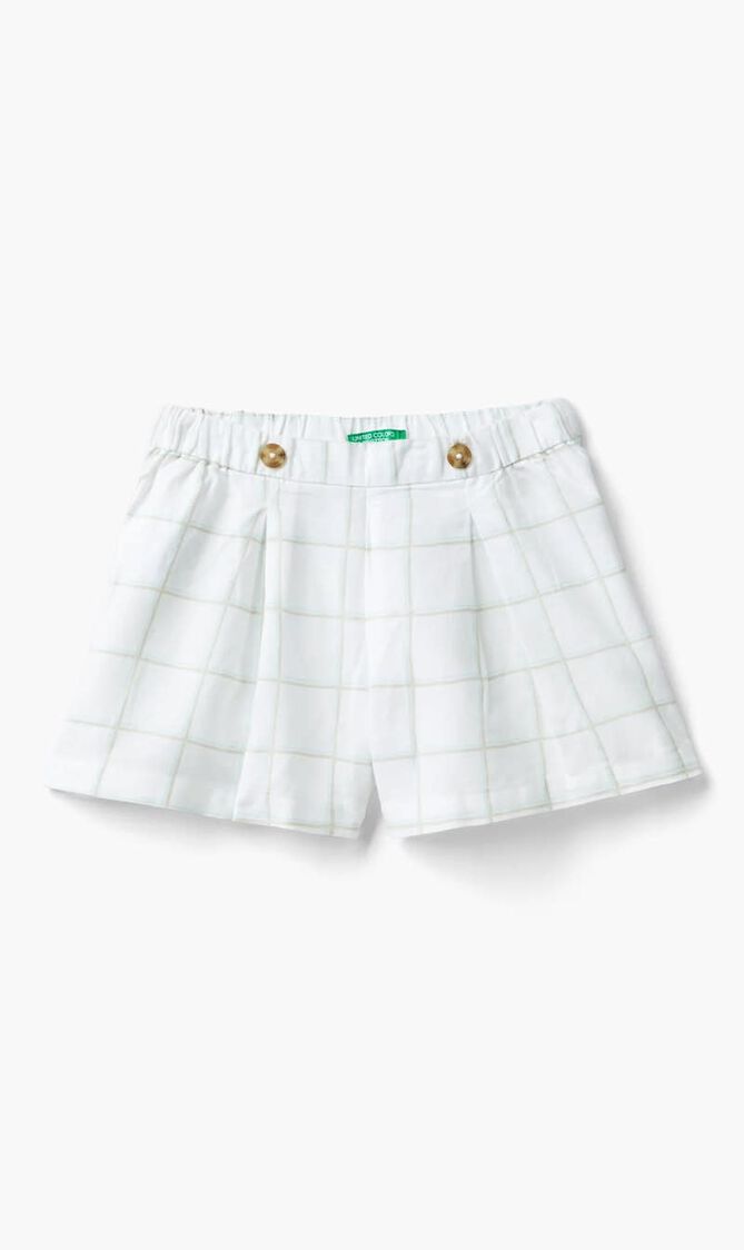 Linen Blend Shorts