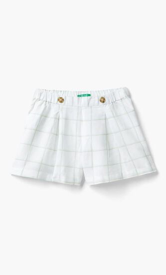 Linen Blend Shorts