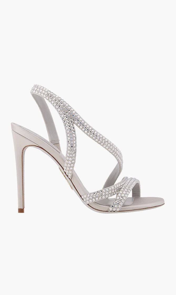 Lisa Silver Sandals