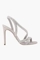 Lisa Silver Sandals