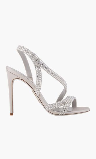 Lisa Silver Sandals
