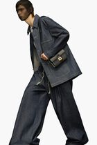 CLUTCH FLAP HANDBAG BLACK