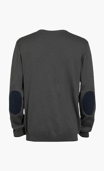 Plain V-Neck Jumper