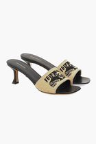 Zenobia 55 Logo Jacquard Mules