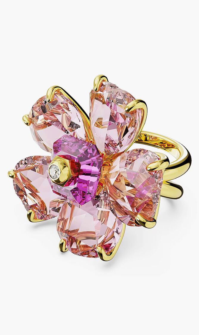 SJC FLORERE RING DOUBLE SHANK PINK/GOS 50 MM