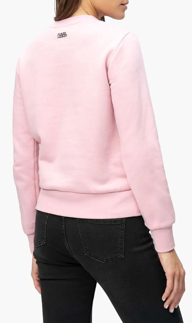 Sketch Cameo Print Sweatshirt