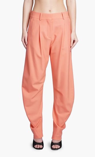 WO BLEND TWIST BANANA PANT CORAL RED COR