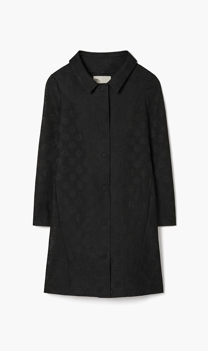 COTTON AND LINEN DAISY COAT