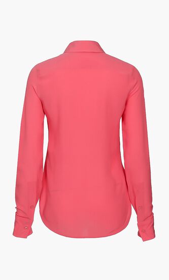 Plain Solid Long Sleeves Shirt