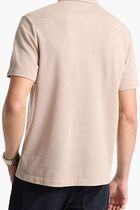 Cotton Blend Piqué Oxford Shirt