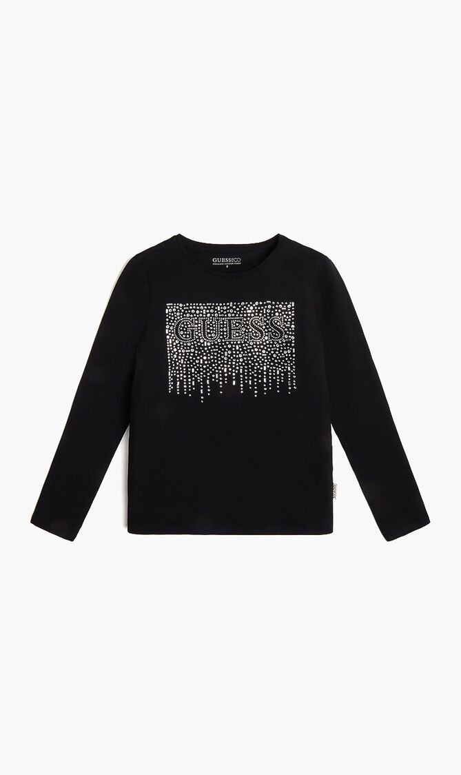 Embellished Long Sleeves Tshirt