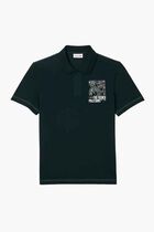 SHORT SLEEVED RIBBED COLLAR SHIRT