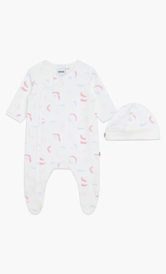 PYJAMAS + PULL ON HAT SET