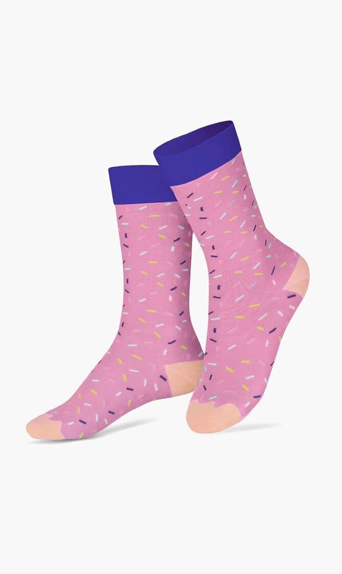 EMS SOCKS KIDS JOE S DONUT PINK