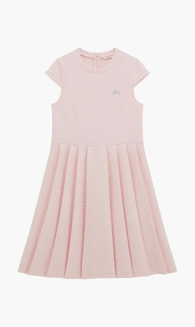 Knitted Pleated Dress