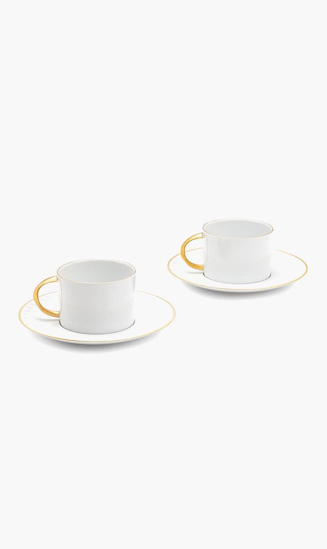Neptune Tea Cup & Saucer Set Of 2