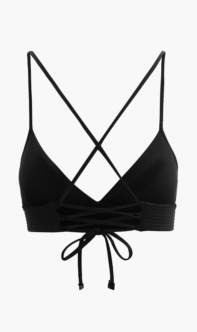 Quilted Tri Bikini Top