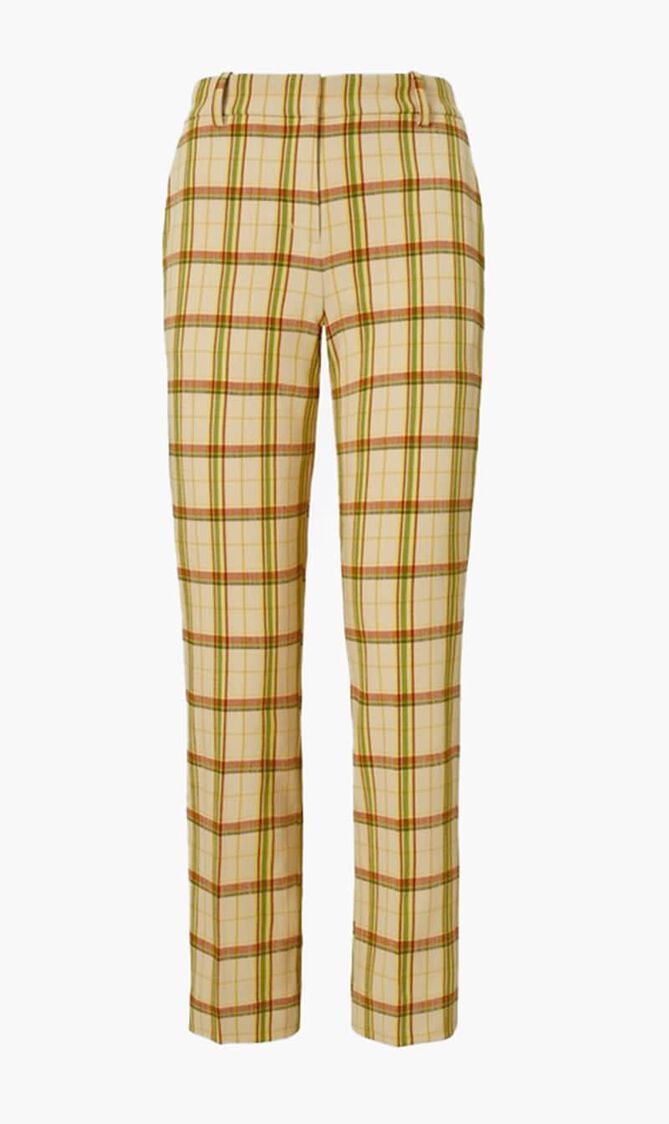 Yarn-Dyed Twill Pant