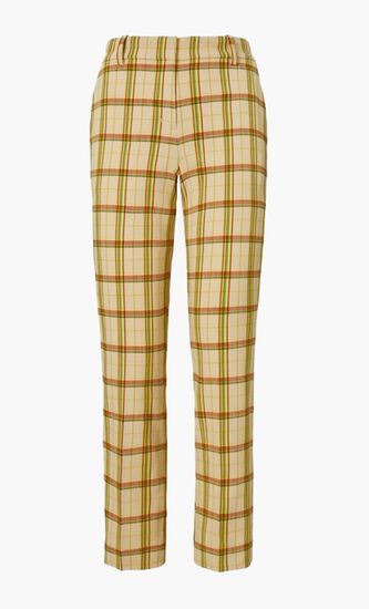 Yarn-Dyed Twill Pant