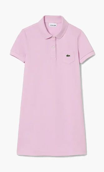 Polo-Style Shirt Dress