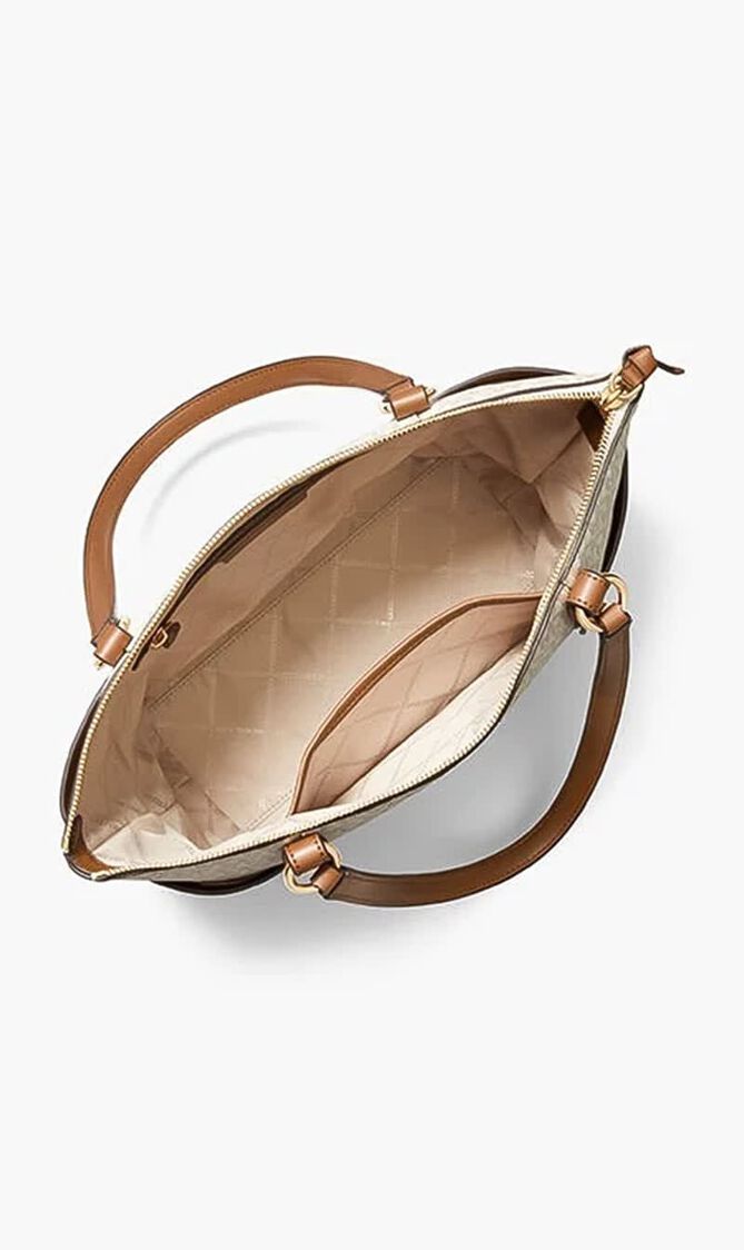 Sullivan Medium Logo Top Zip Tote Bag