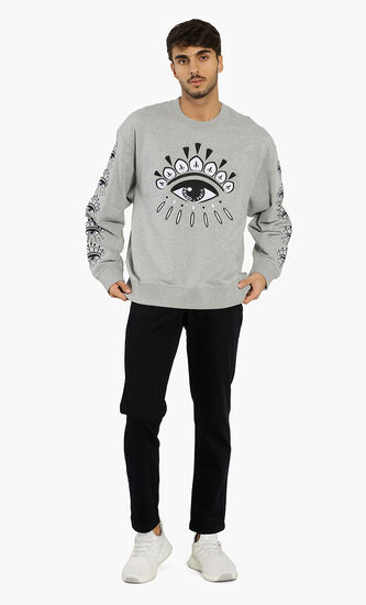 Eye Embroidered Sweatshirt
