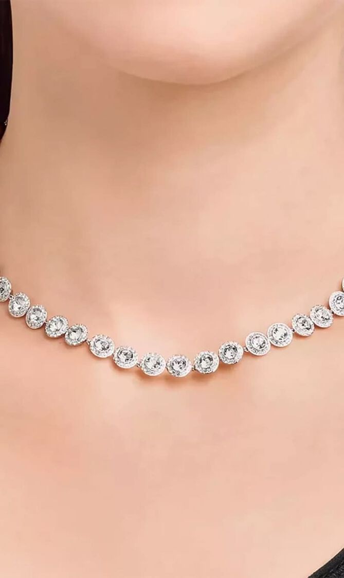 Una Angelic Tennis Necklace