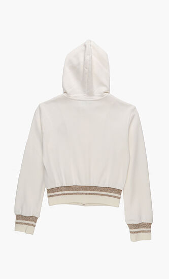 Monogram Logo Zipped Hoodie