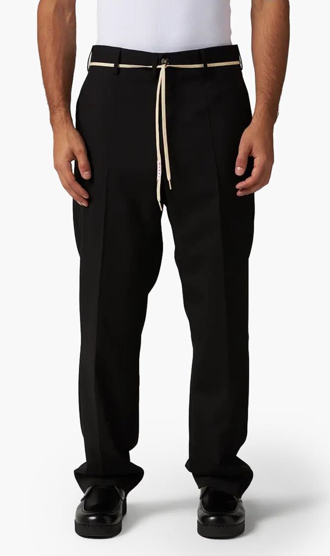 Straight Fit Trousers