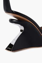 JUG WEDGE SANDAL BLACK BLACK JUG WEDGE SANDAL BLACK BLACK