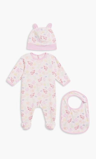 SLIPPERS+BIB+HAT