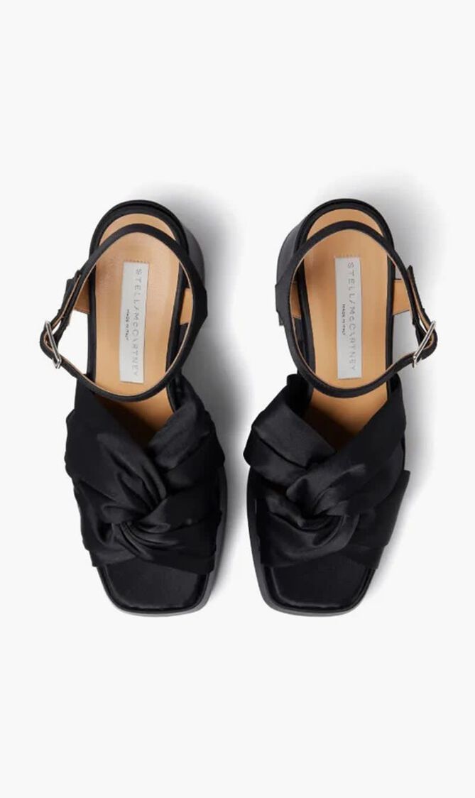 Skyla Satin Sandas