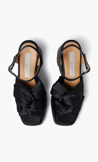 Skyla Satin Sandas