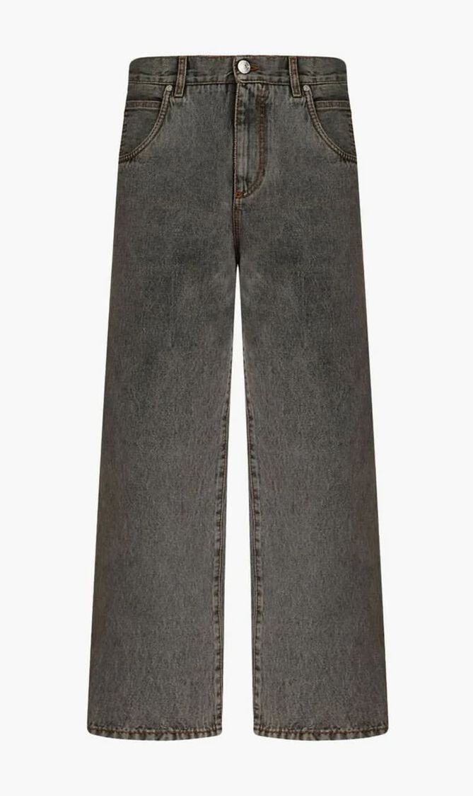 Cotton Denim Jeans