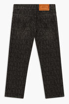 PANT DENIM DENIM + VERSACE ON REPEAT KIDS LASER