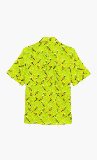 Parrot Print Shirt