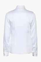 Solid Optic White Collared Shirt