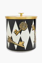 FST ICE BUCKET CHIAVI GOLD AND ROMBI BLACKWHITE