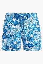 Tahiti Flowers Stretch Swim Shorts