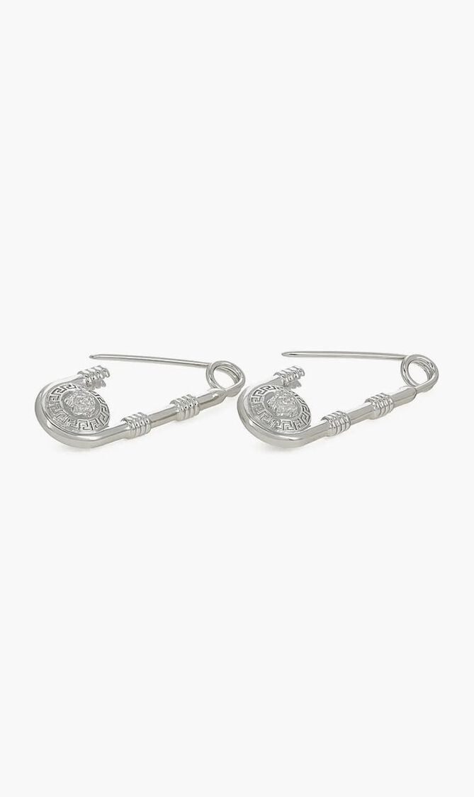 EARRINGS SAFETY PIN DROP