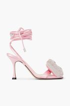 NICOLE PUFFED BOW SANDALS