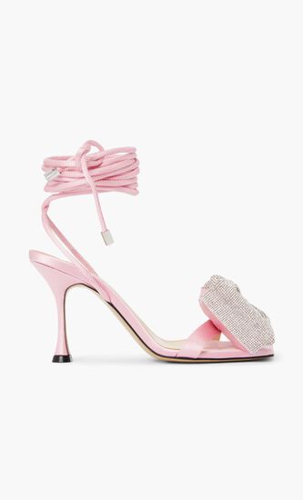 NICOLE PUFFED BOW SANDALS