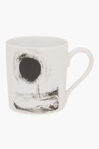 Chagal Le Soleil Noir Sur Paris Mug White