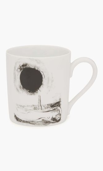 Chagal Le Soleil Noir Sur Paris Mug White
