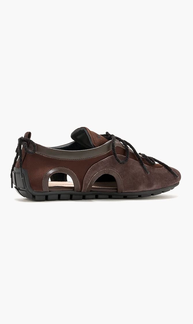 Cut Out Ballerina Grip Sneakers