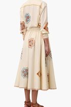 Ottie Doily Midi Skirt