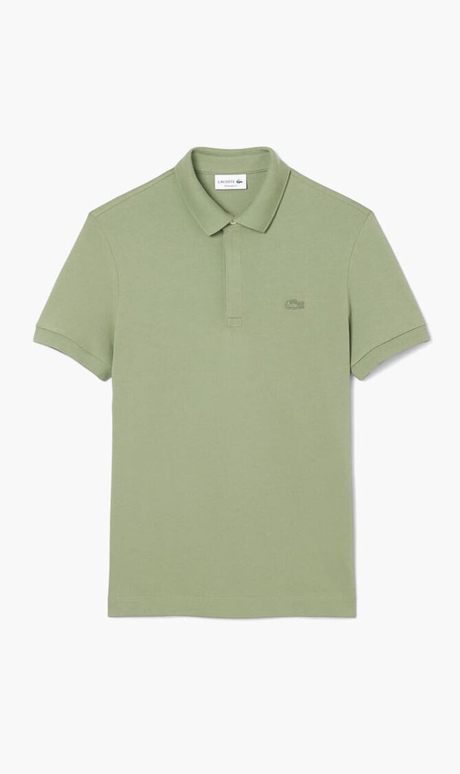 Regular Fit Paris Stretch Pique Polo Shirt