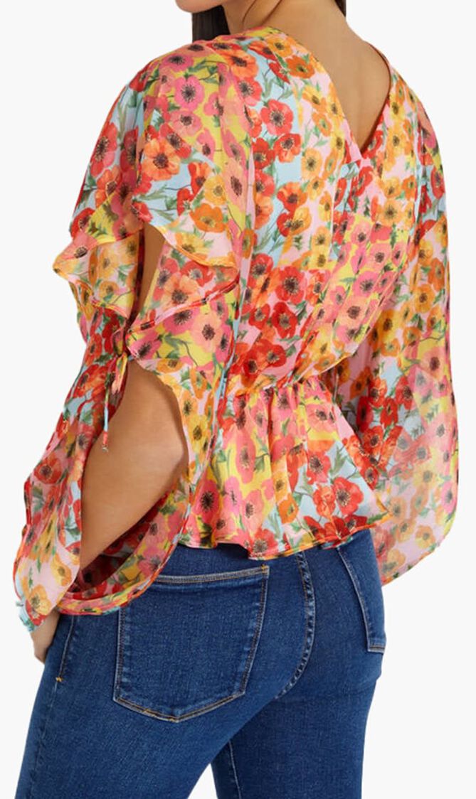 Saskika Drapery Blouse