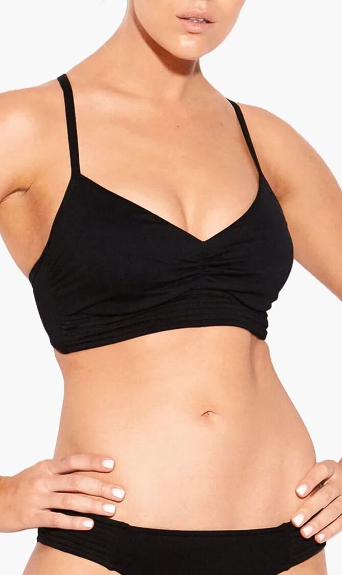 SEAFOLLY QUILTED BRALETTE TOP